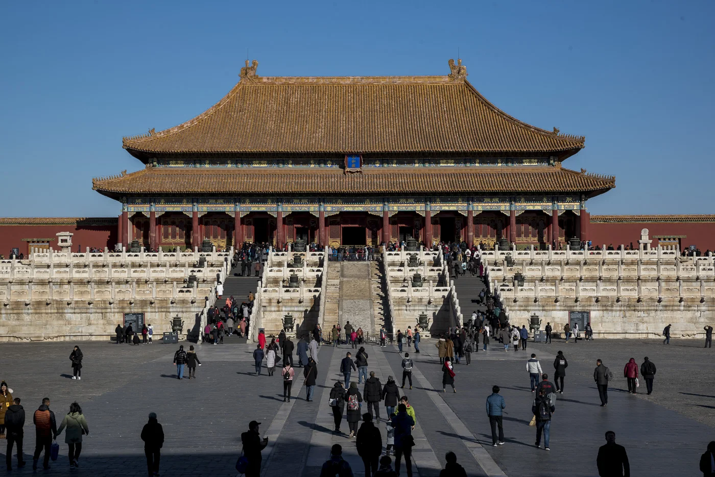 The Hall of Supreme Harmony, Forbidden City, Beijing, China © Dosfotos