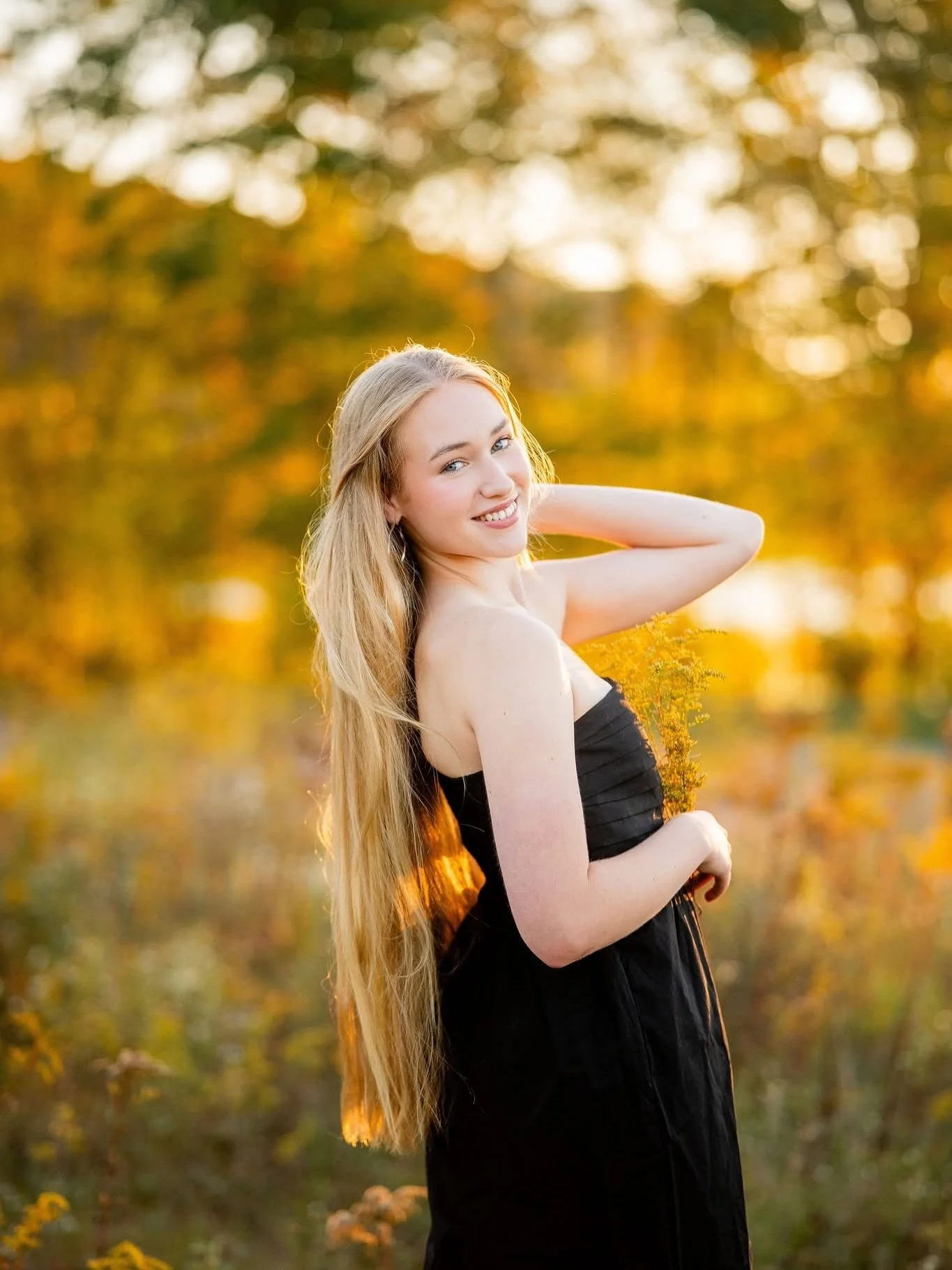 Leah simply stunned last night! This Muncy senior is not only a nationally ranked baton twirler, but also one of the sweetest souls &mdash; and she absolutely glowed in every shot. ✨