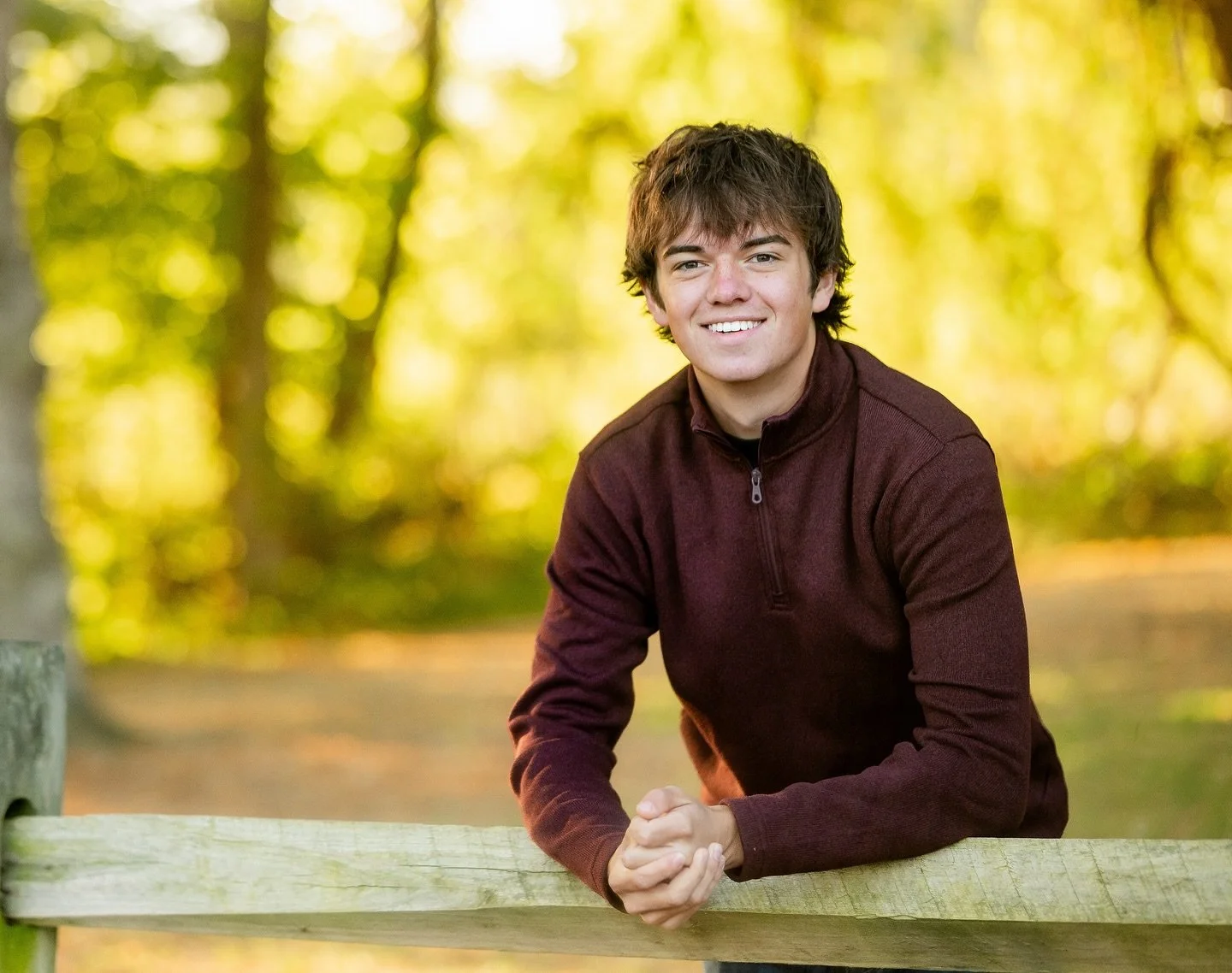 Love the mix of nature and urban for David&rsquo;s senior session! This South Williamsport senior made an early morning look too effortless.