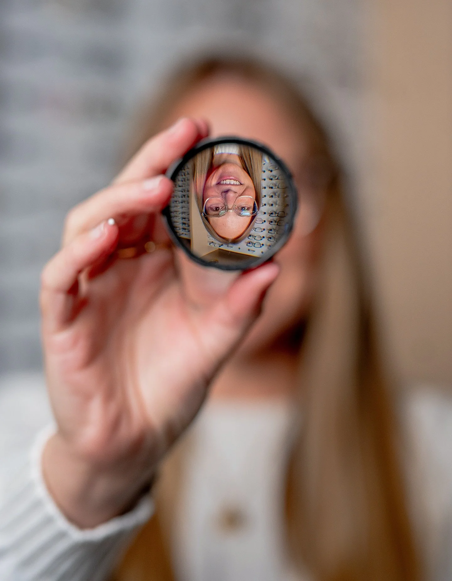 So much fun shooting this branding session for optometrists Dr. Erika Mabus and Dr. Mikayla Wright&mdash;one spec-tacular duo! 👁️
