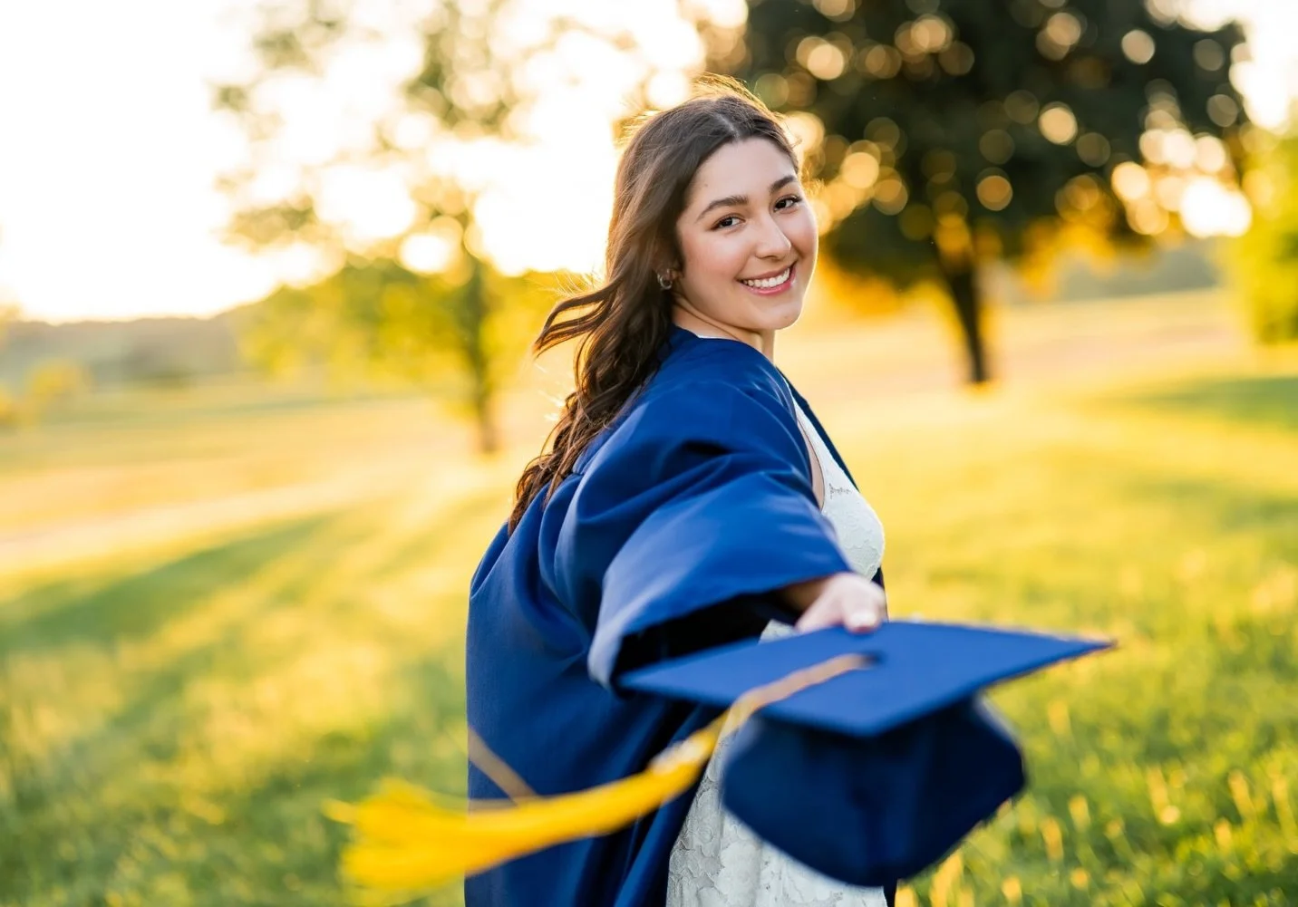 Abby&rsquo;s closing out senior year in style. 🎓