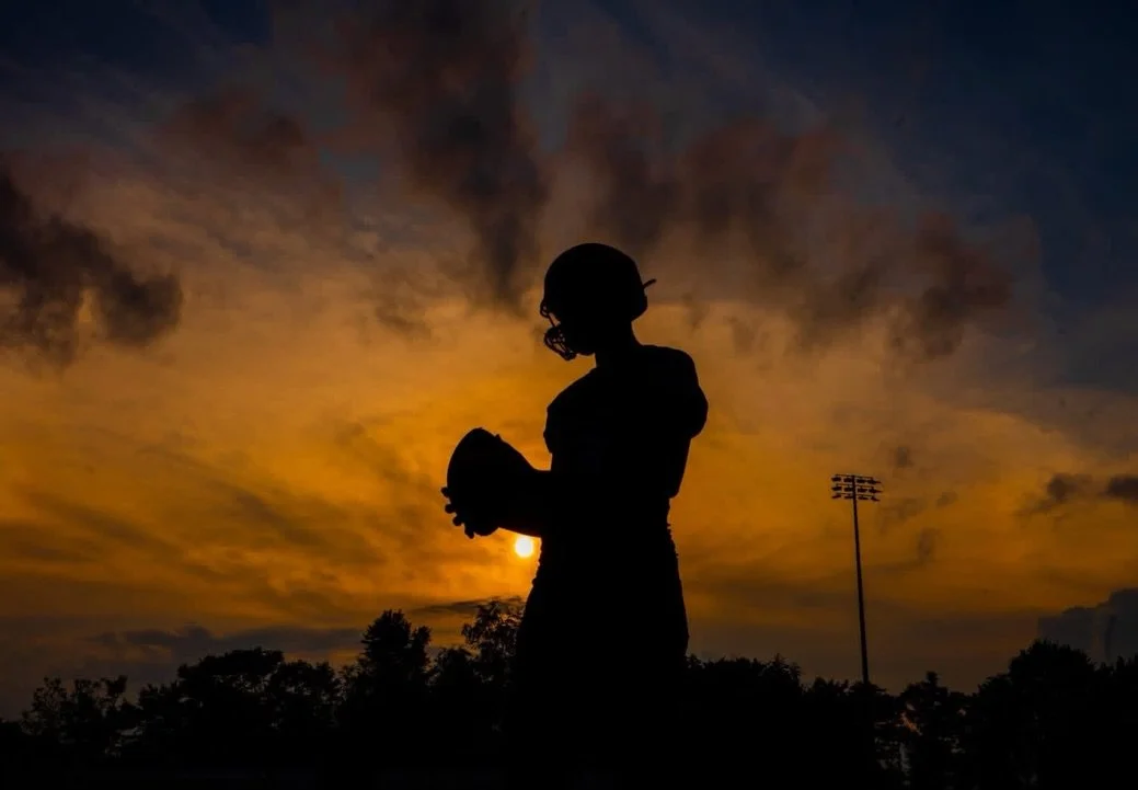 Kason was completely in his element for his senior session at Millionaire Stadium.

It&rsquo;s always a little extra fun for me to photograph a senior on the same campus where I spent my own high school years. Friday night lights are almost here agai