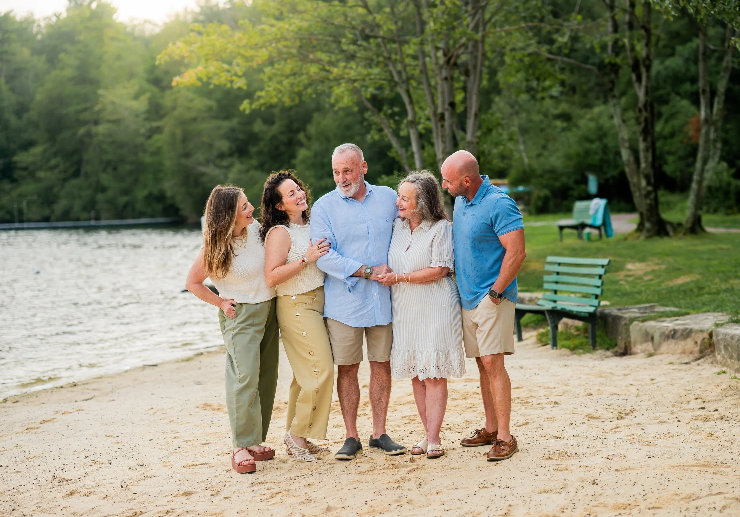 This Eagles Mere extended family session was a little windy, like I always say &mdash; any session that ends in an ice cream party is a darn good session! 🍦