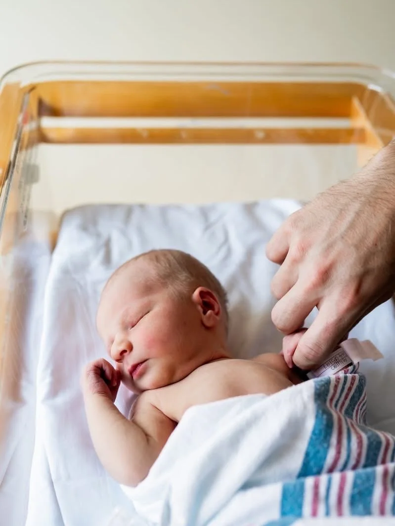 Tiny fingers. Sleepy snuggles. Brand-new love. 🤍