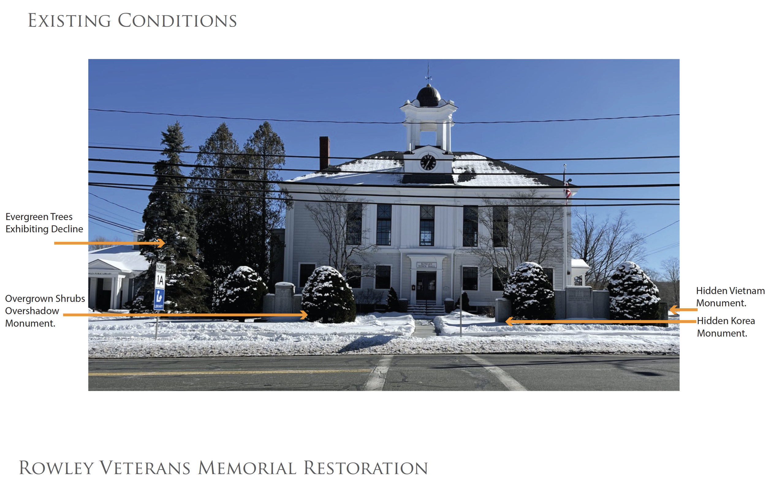 Rowley Veterans Memorial Restoration Project 