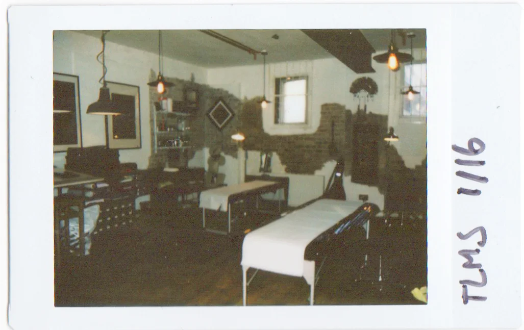 Our little studio when it first opened at the beginning of 2016!