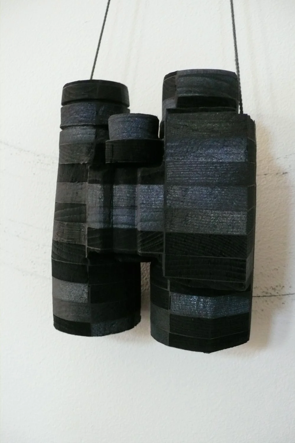 Untitled, binocular detail