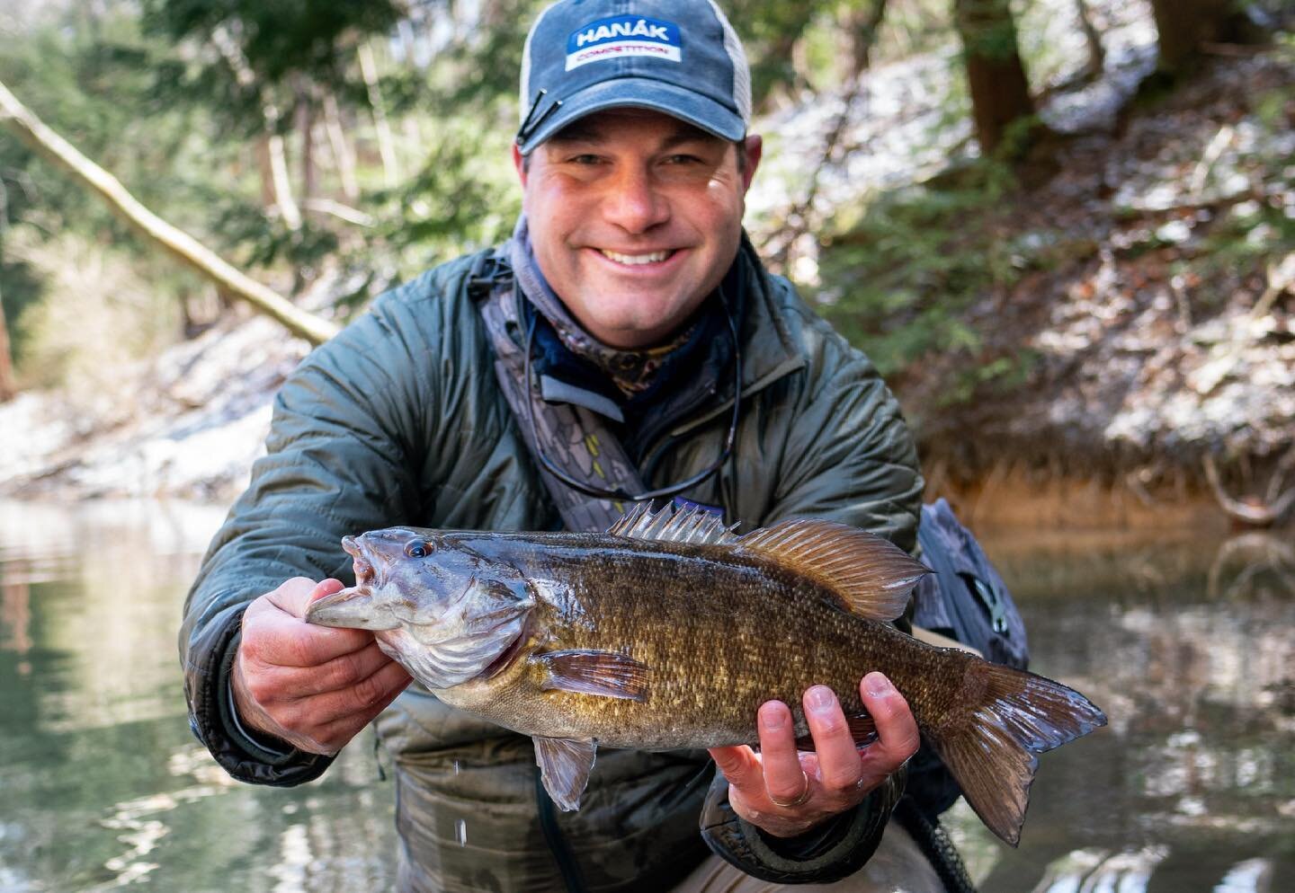 There&rsquo;s NOTHING like Euro nymphing for brown trout&hellip;until you catch a smallmouth bass on a 3 weight! In fly fishing, unexpected surprises like this are ALWAYS welcome. ✅ What&rsquo;s a favorite &ldquo;unexpected fish&rdquo; that has grace