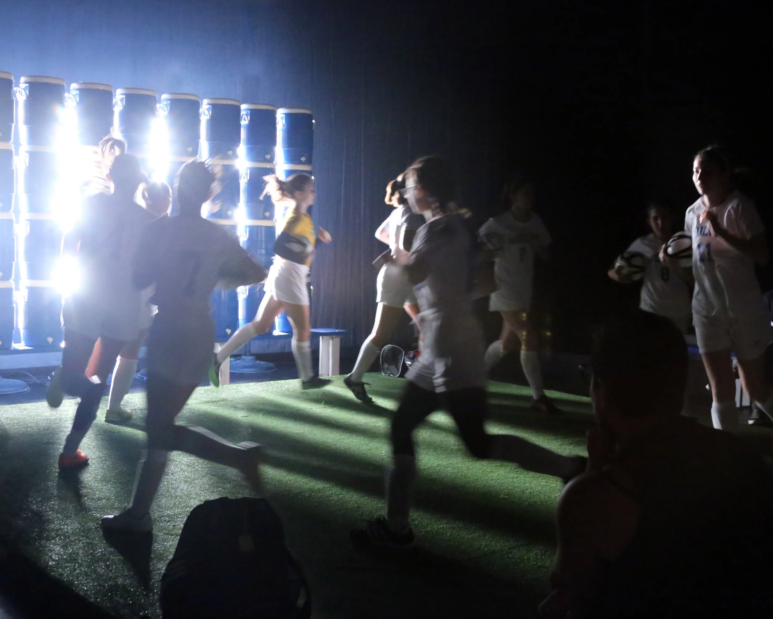  Fieldston School  Written by Sarah Delappe Directed by Clare Mottola Scenic Design by Emmie Finckel Lighting Design by Deb St. Onge Sound Design by Rocky Russo Costume Design by Clare Mottola Original Music by William Norman  Photo: Anne Mottola 