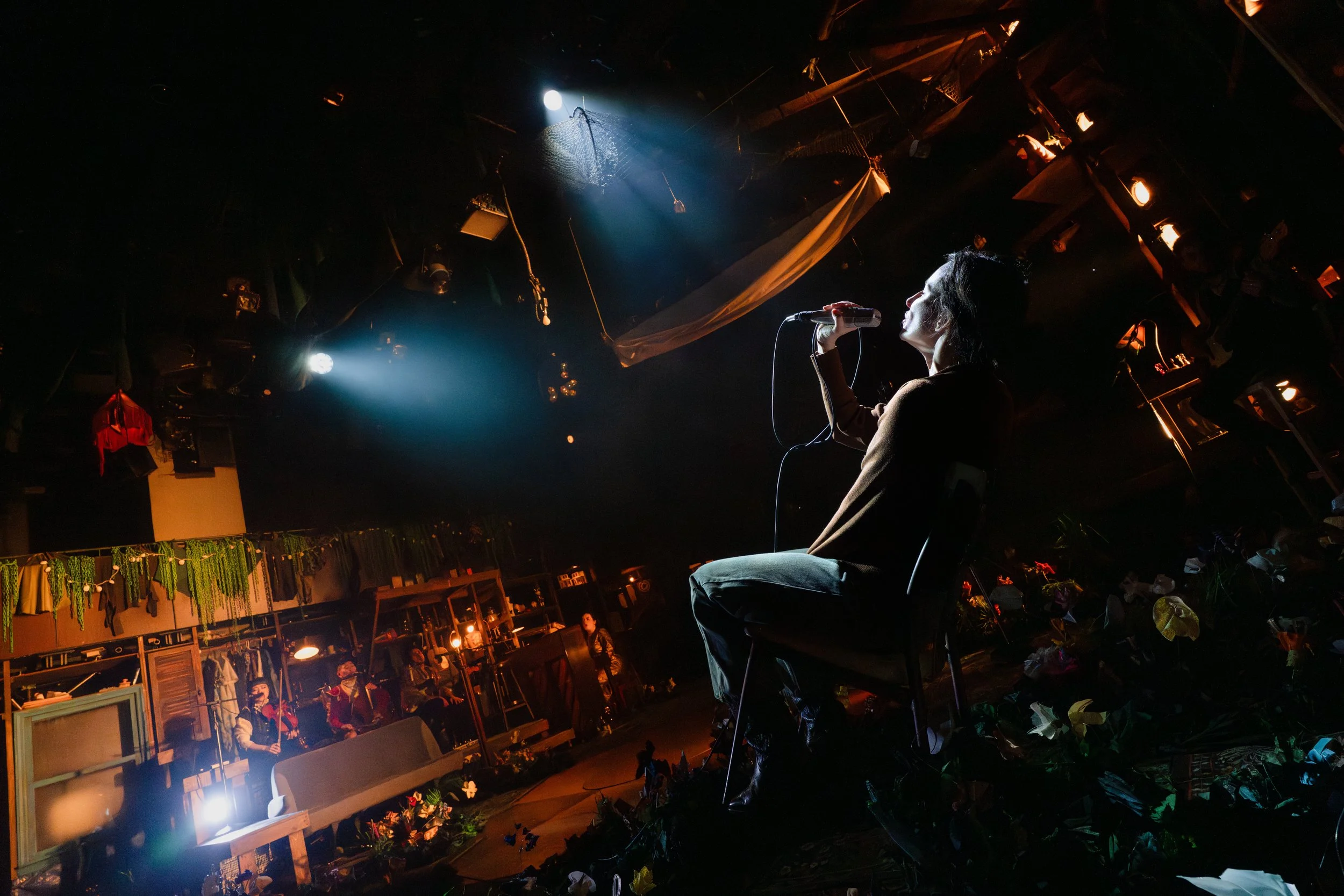  Signature Theater  Written by Heather Christian Directed by Keenan Tyler Oliphant Scenic Design by Emmie Finckel Costume Design by Brenda Abbandandolo Lighting Design by Masha Tsimring Sound Design by Nick Kourtides Prop Design by Rachel M.F. Kenner