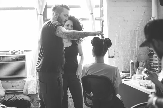   Photographer: Rocio Segura&nbsp;  MUA: Osvaldo Rodriguez Hair Stylist: Nem Models: Katrina @ RED Models and Yen Kim Photo Assistant: Maryana Hordeychuk  