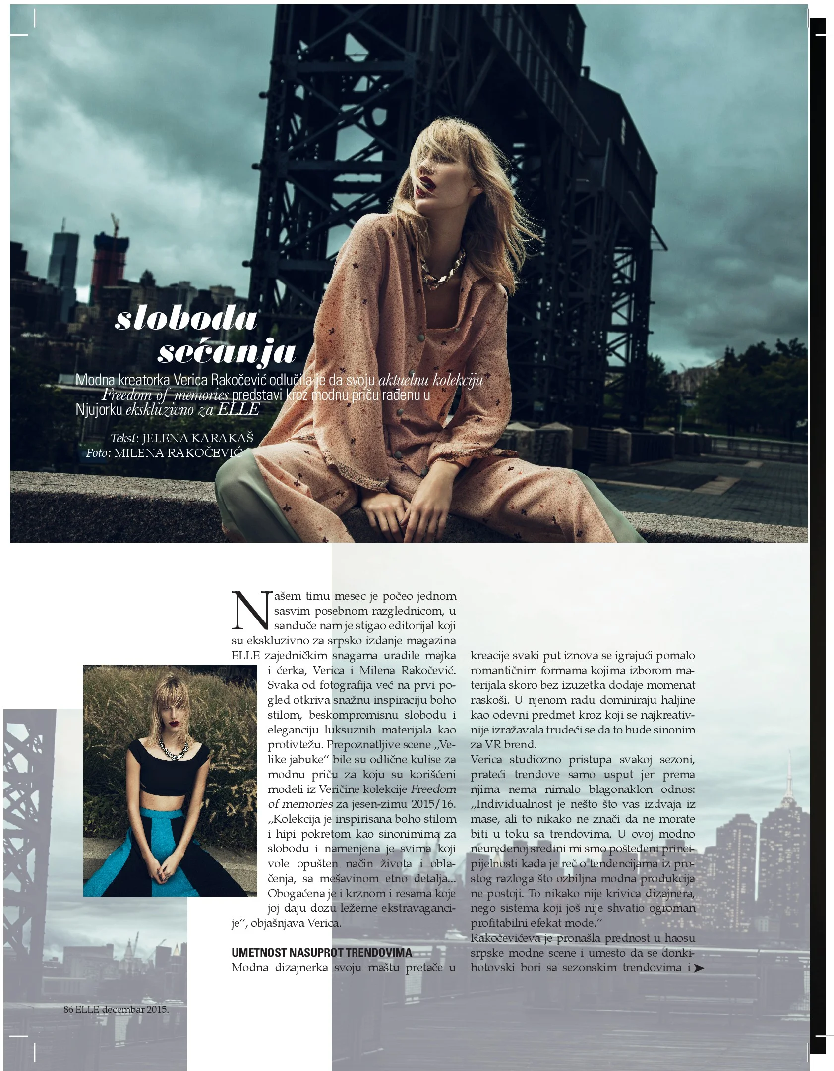 Elle Serbia December 2015 