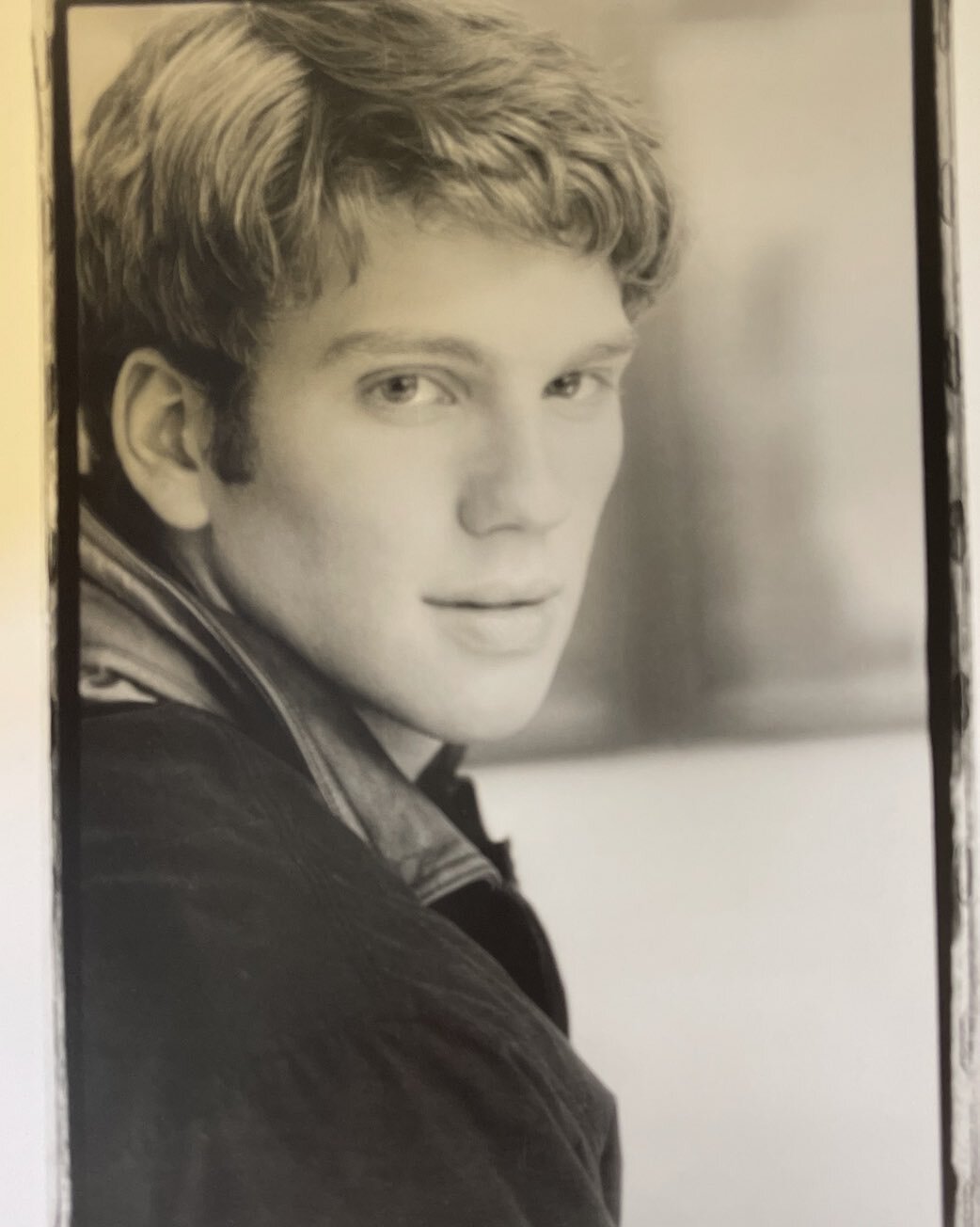 Going through old things and came upon my 17-year old boy band wanna be headshot. Why was I not on One Tree Hill I&rsquo;ll never know. #actorslife #oldheadshot