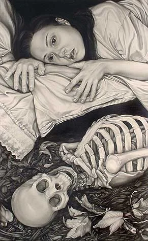 Nocturne - graphite - 41x27"