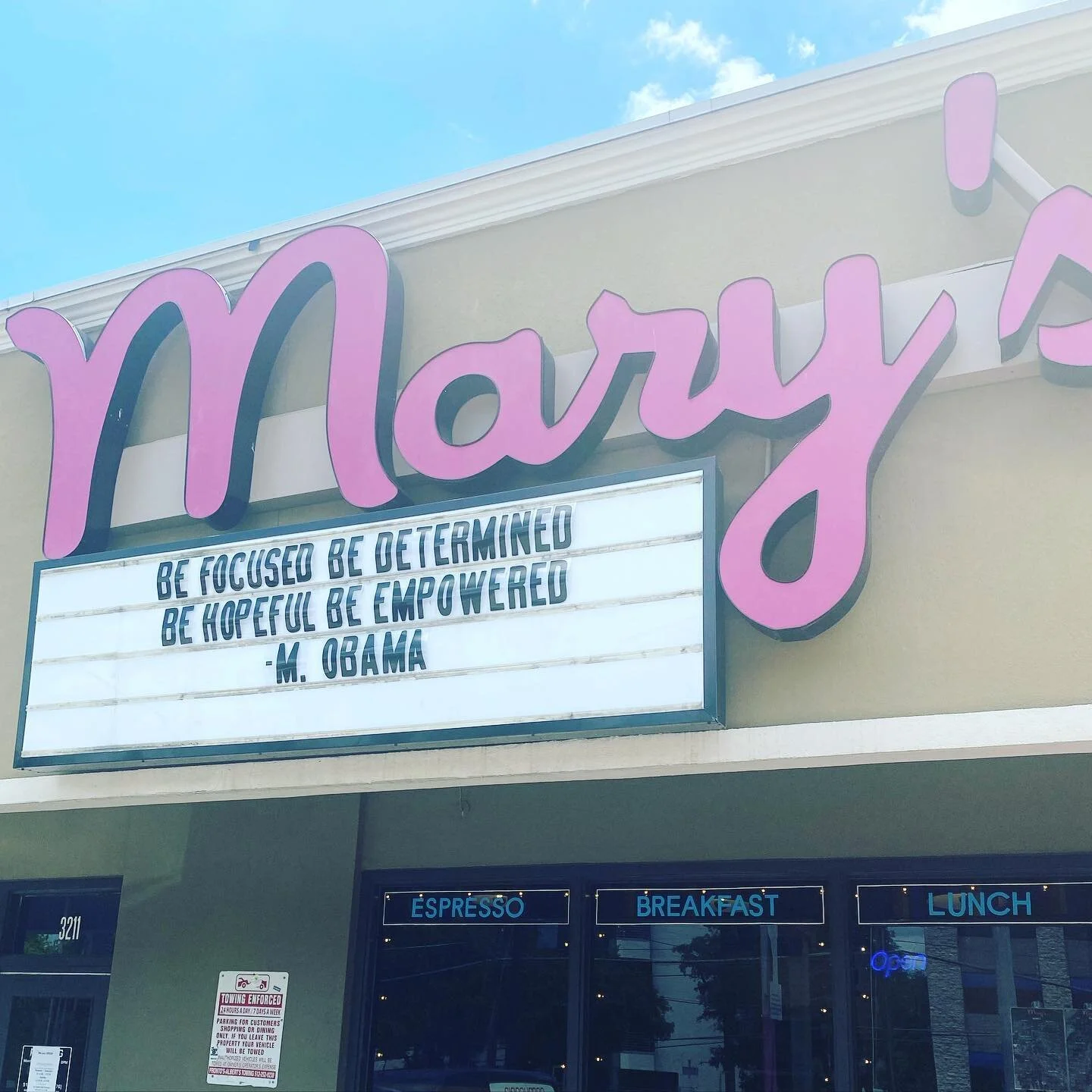 We stand in solidarity with the black community