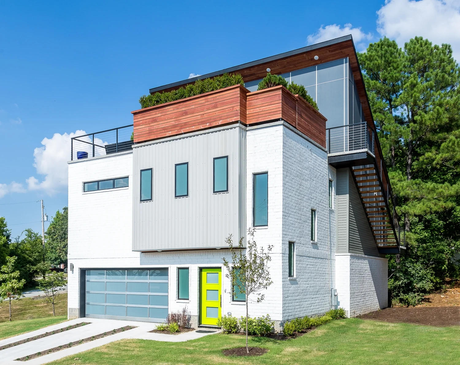Modern home located in Fayetteville Ar shot by Home Stories Photography
