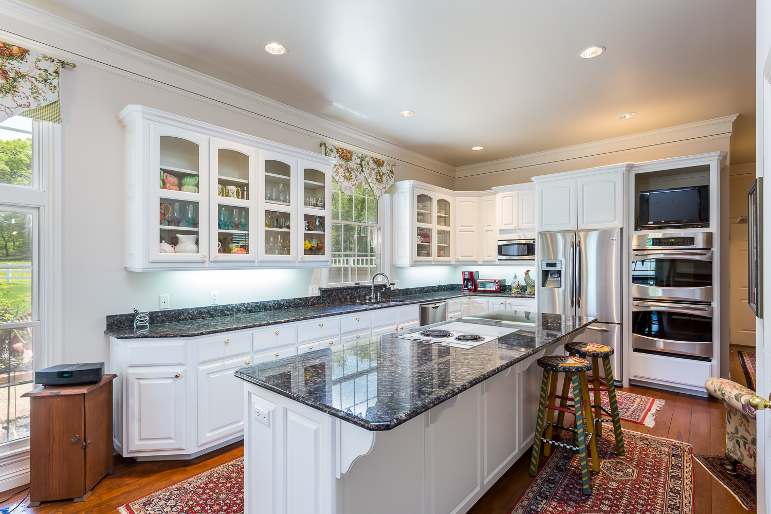 Kitchen shot for real estate photo shoot of home in Siloam Sprin