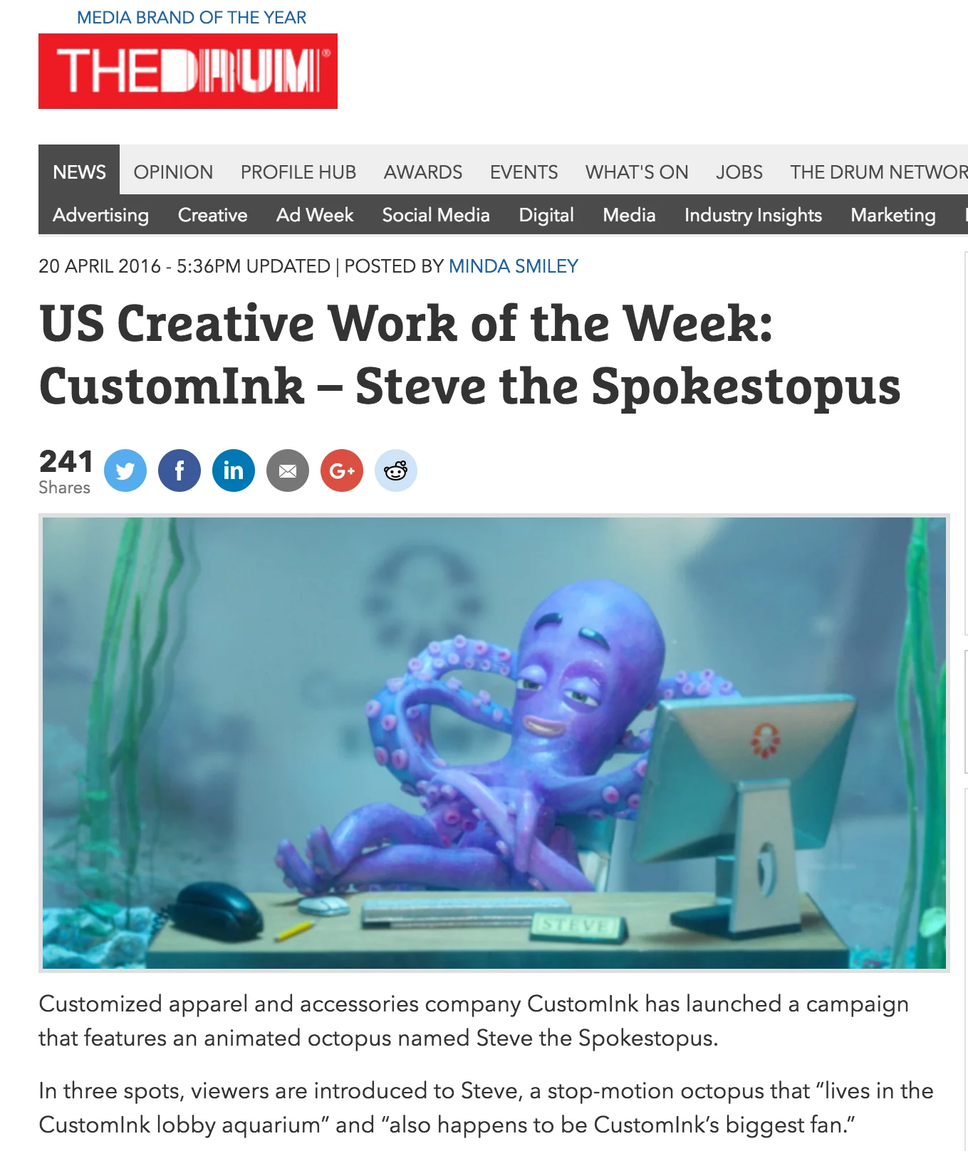 The Drum - April 20, 2016