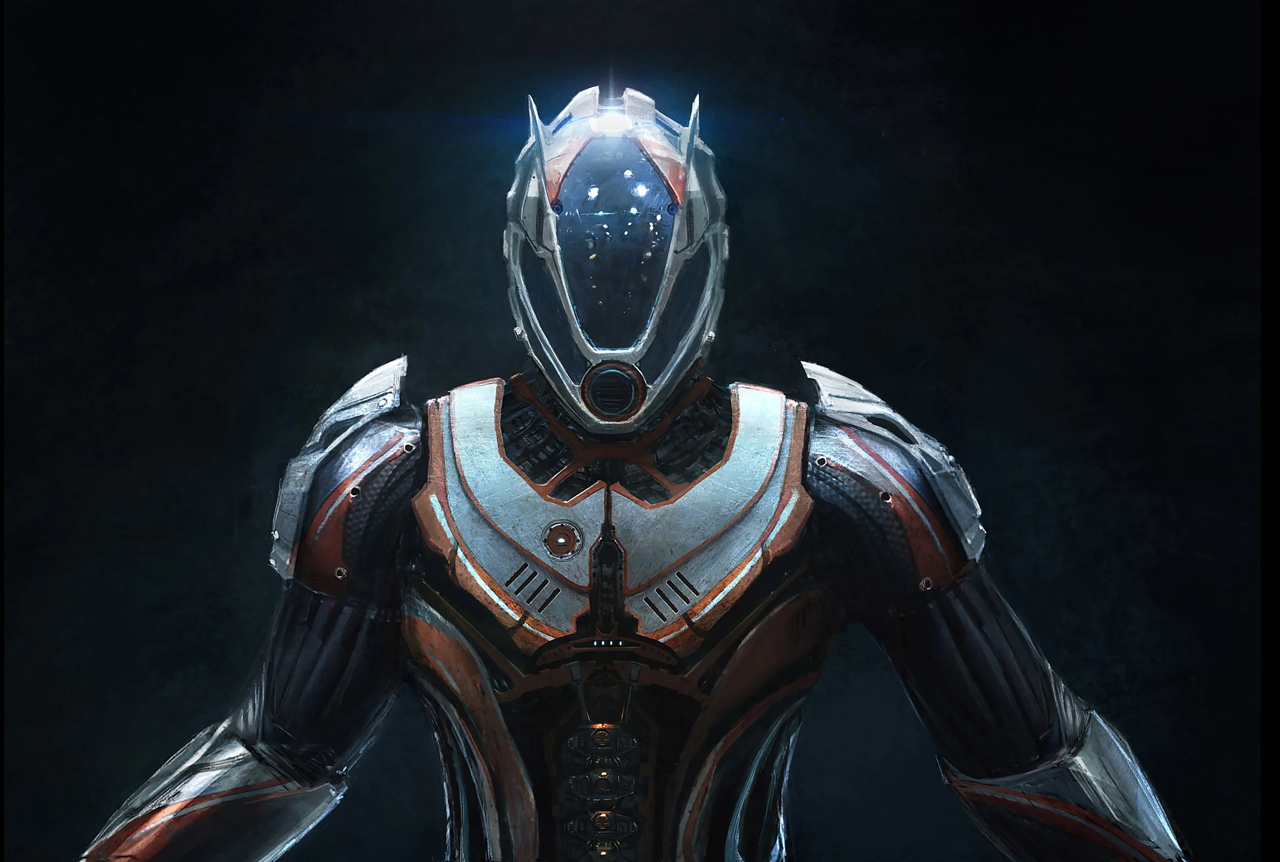 sci-fi power suit