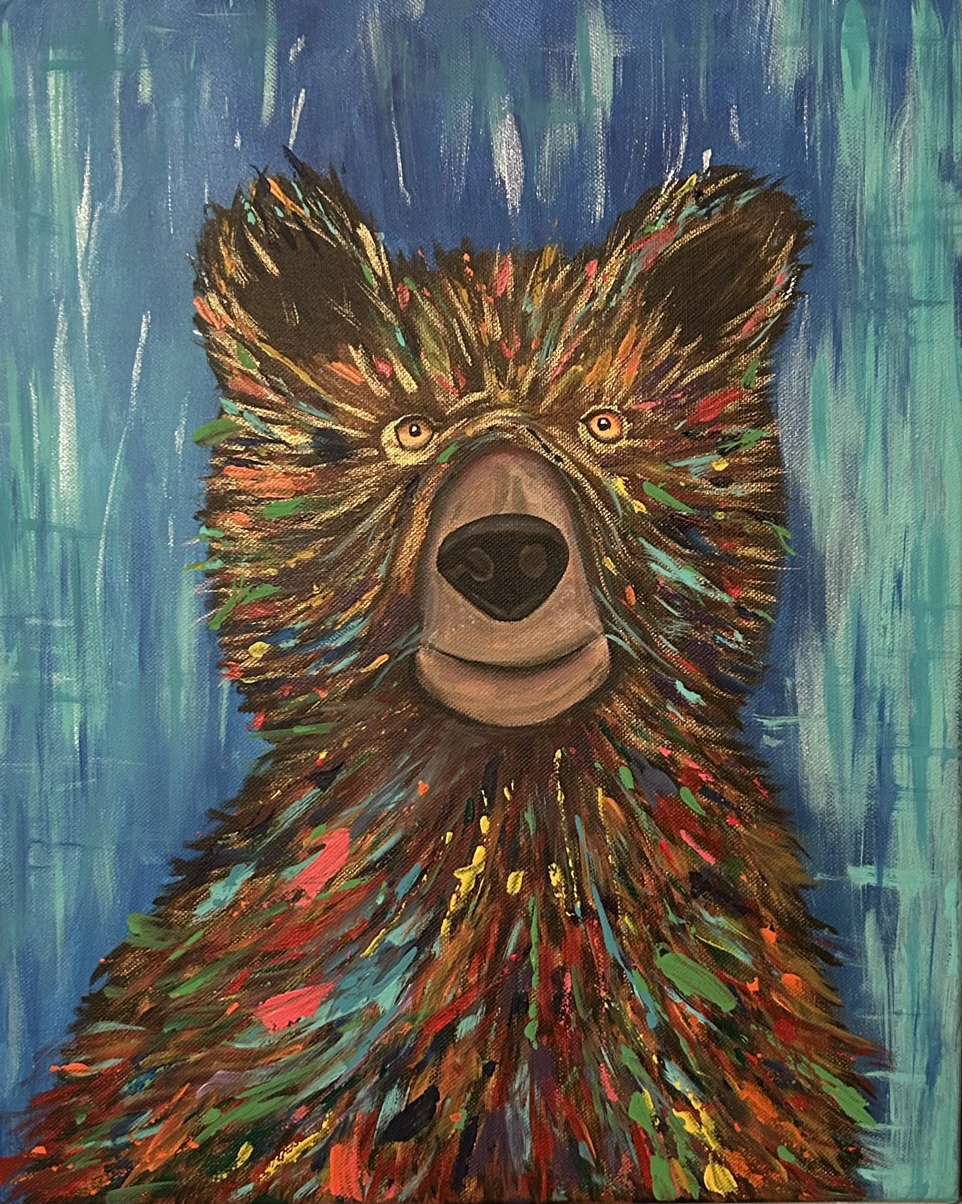 Diptych - Bear