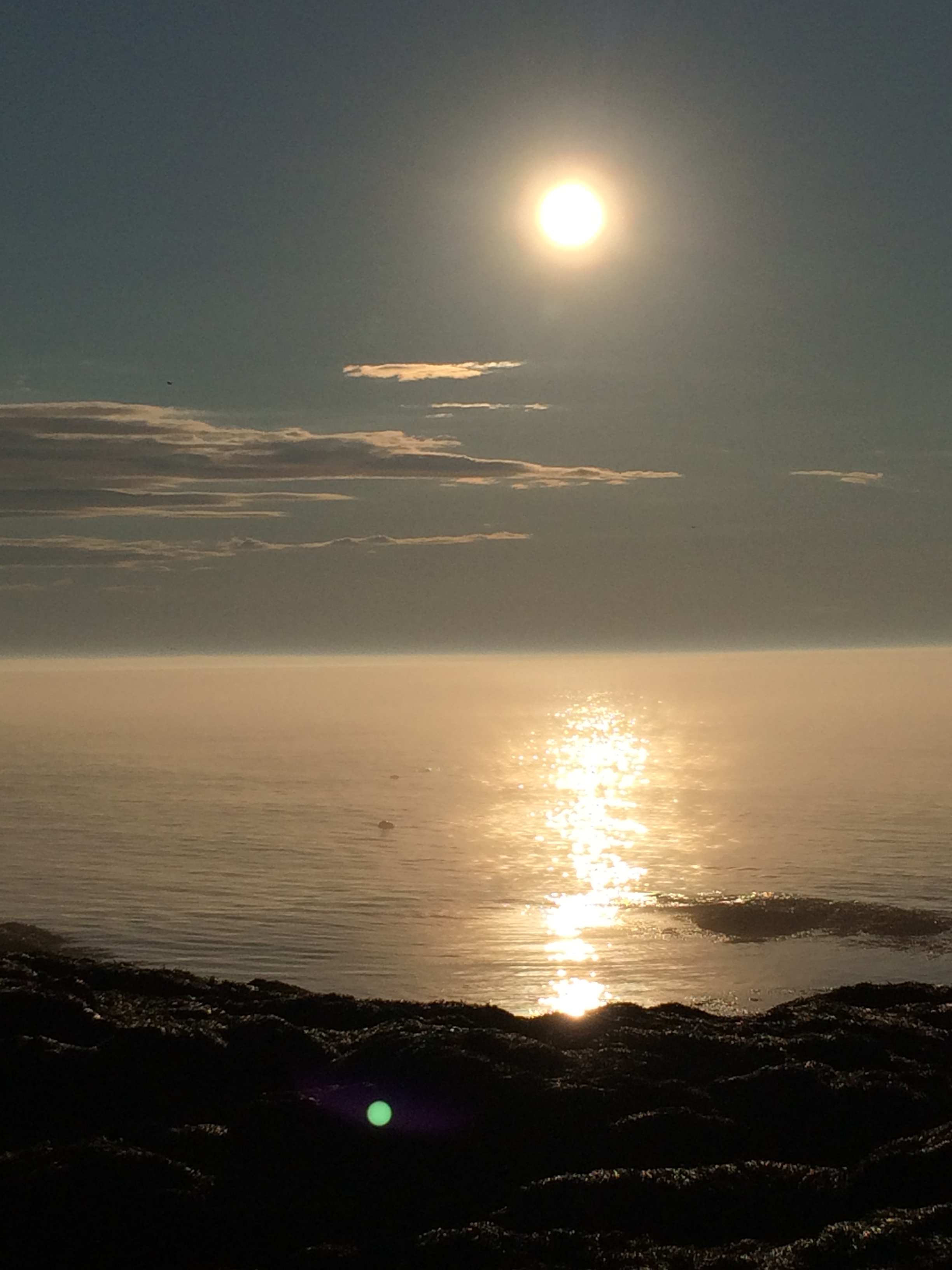  Sunset with the seals (Brier Island, NS) 