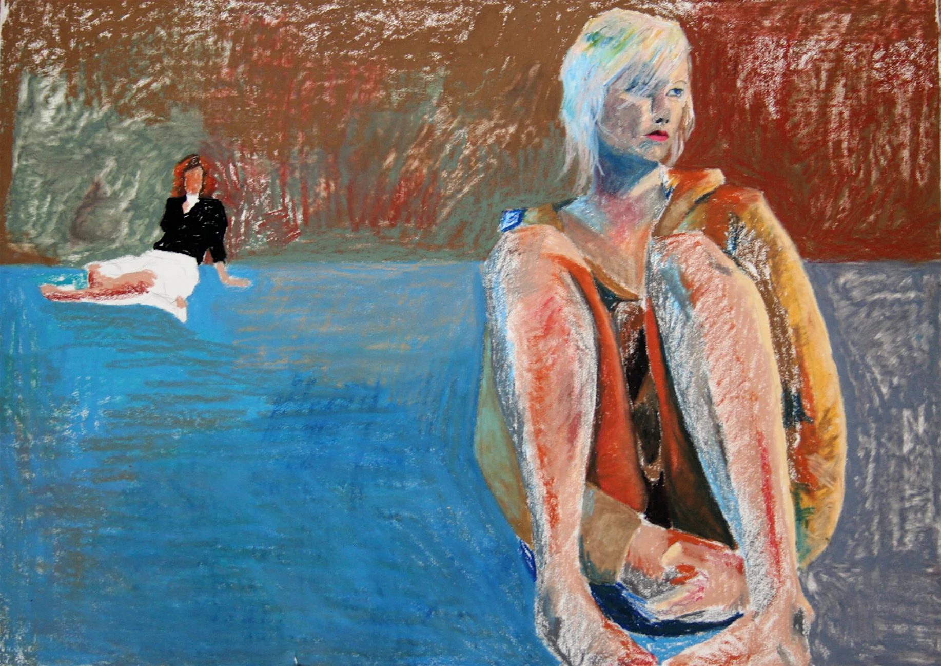 oil pastel on paper - 2004