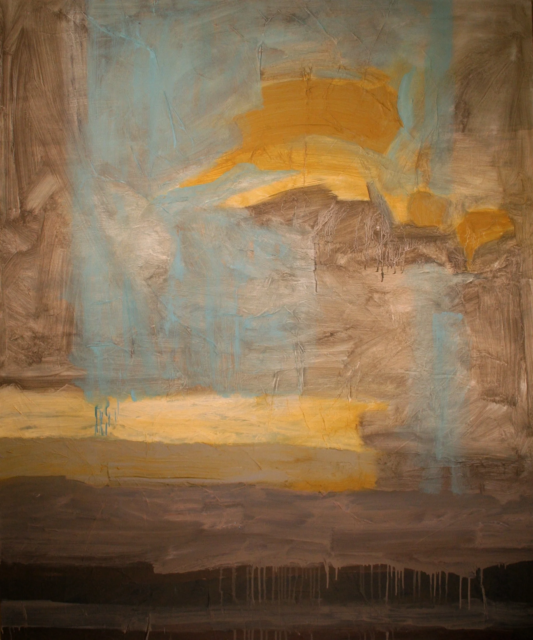 acrylic & oil on canvas - 60"x72" - 2007