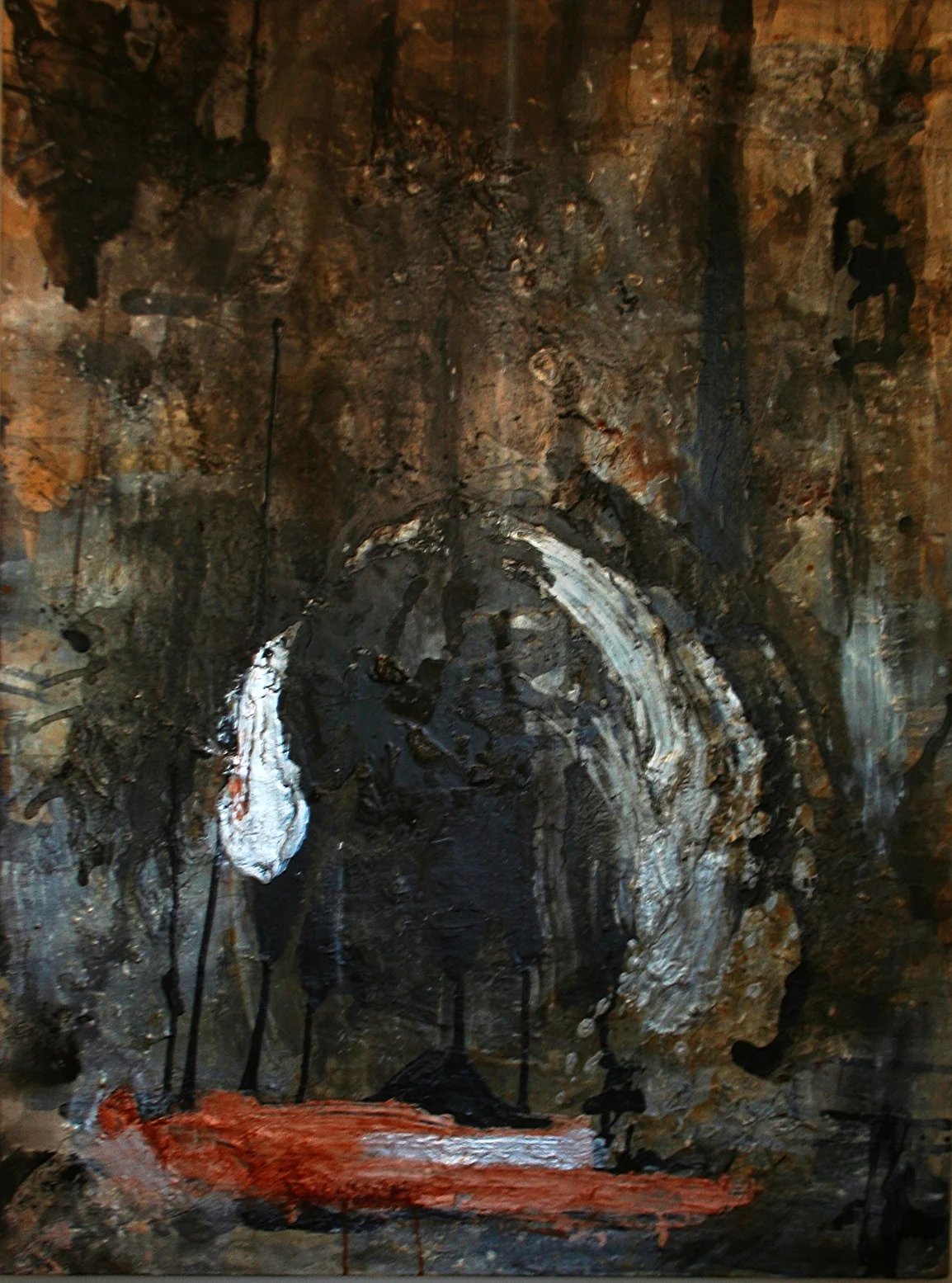 acrylic & ink on canvas