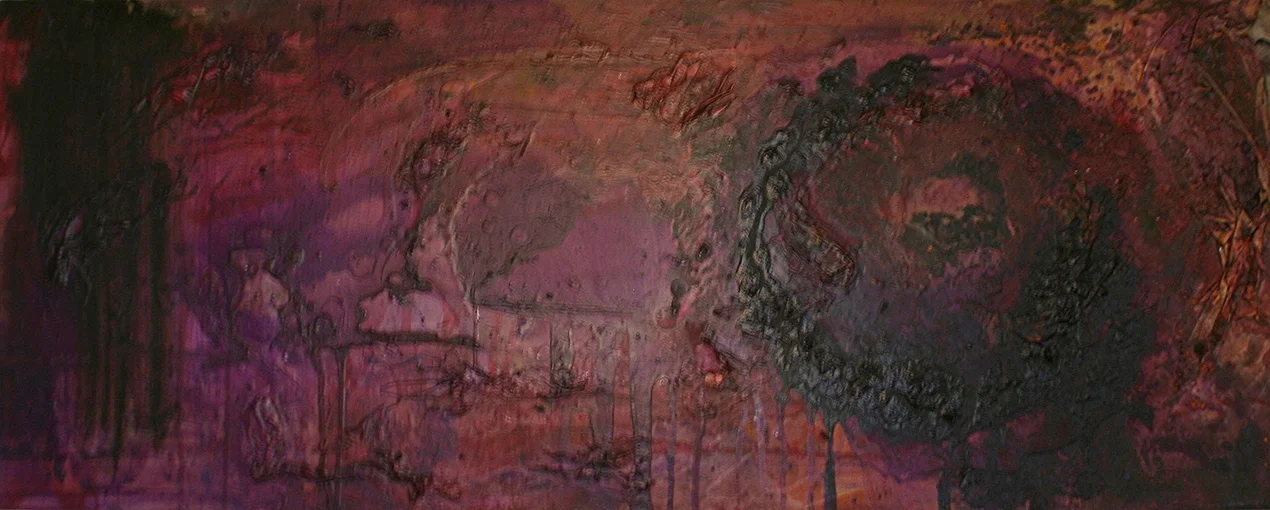 acrylic & ink on canvas - 2008