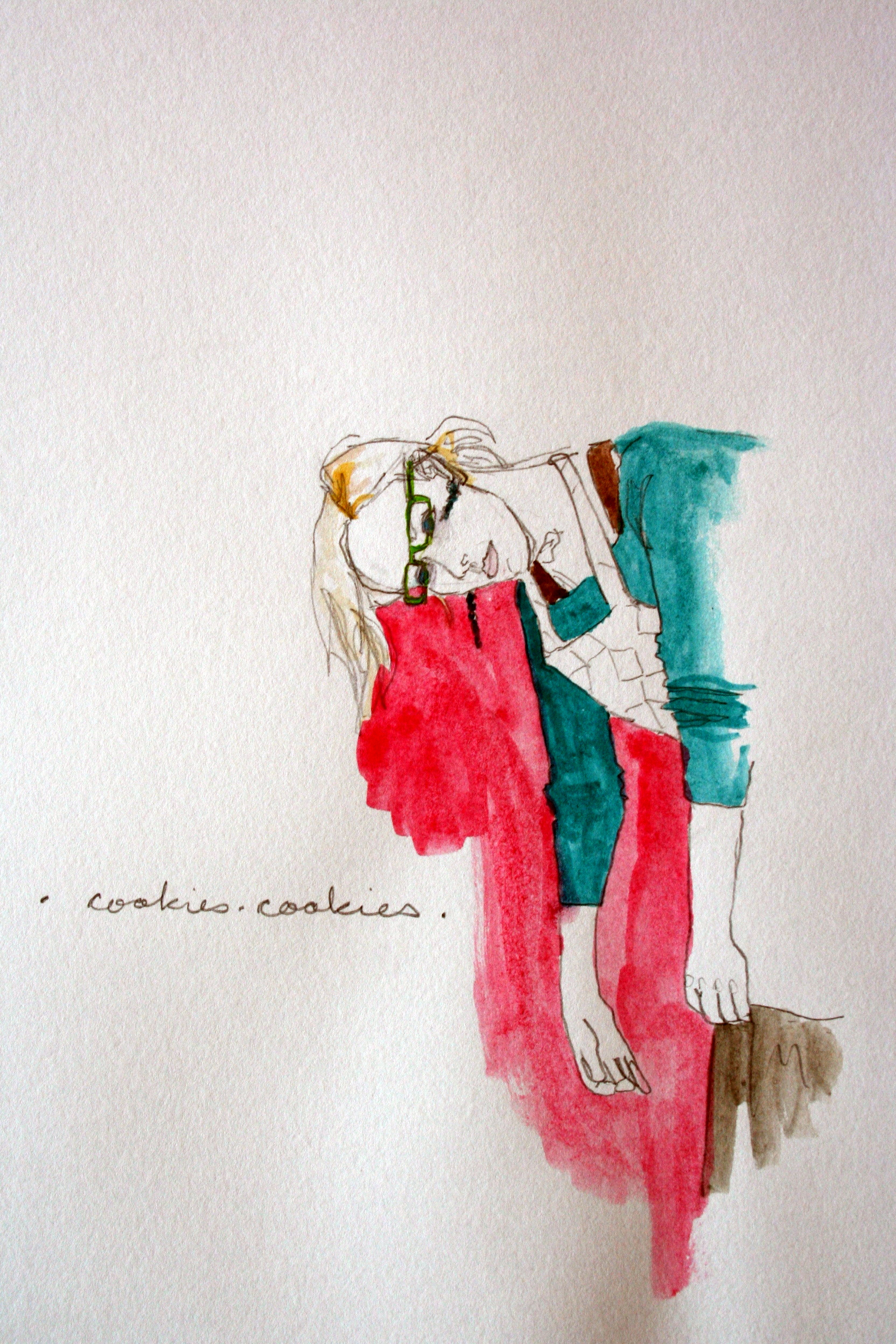 gouache & graphite on paper - 2006