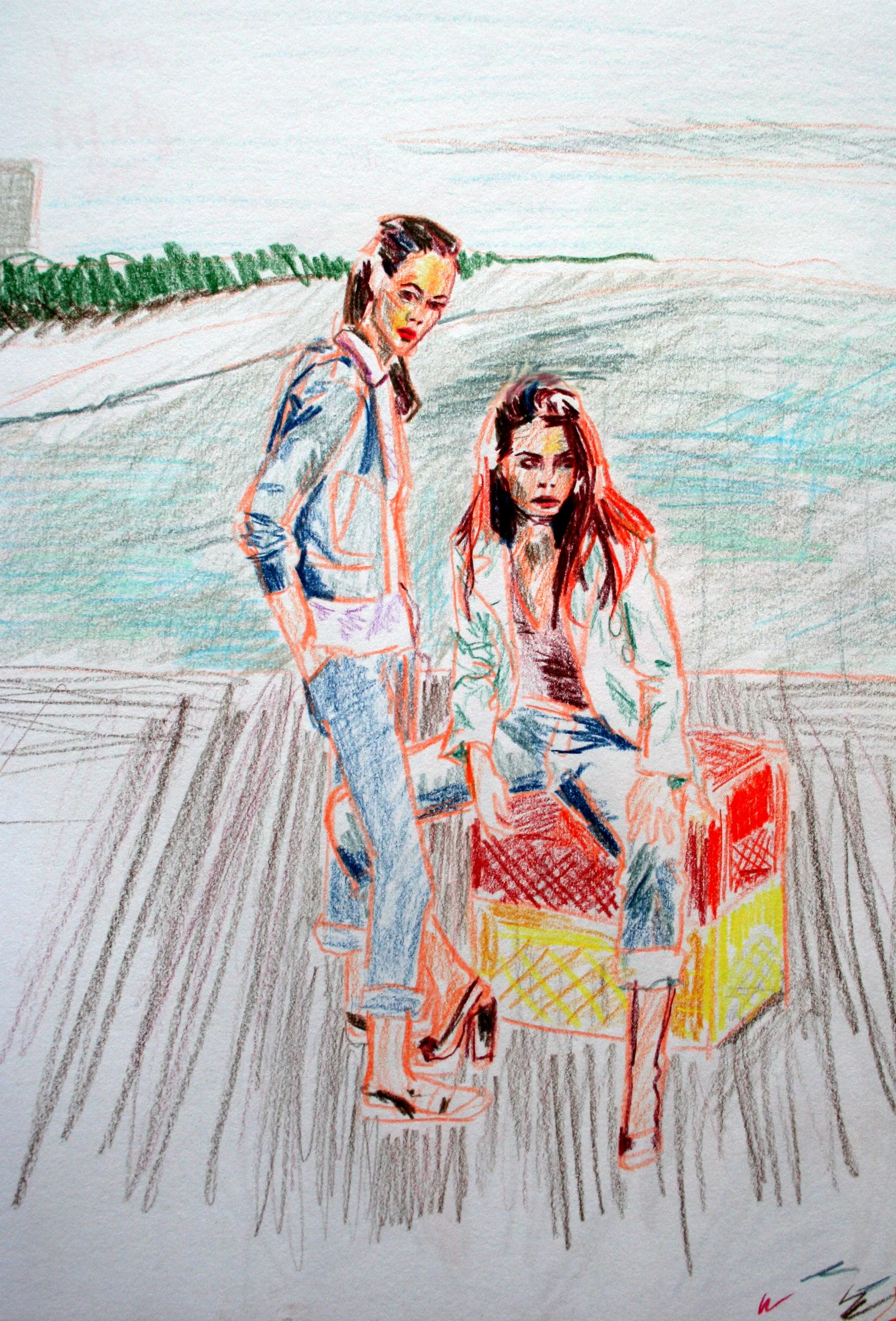 colour pencil on paper - 2005