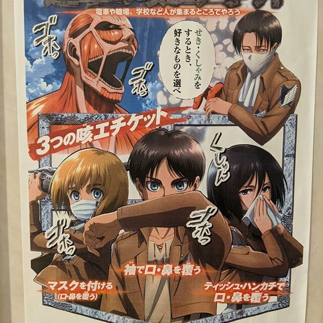 So, I understand wear a mask, cough into your sleeve and use Kleenex, but what skin destroying zombie virus am I worried about in Japan?!?!