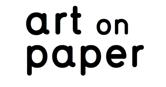 logo reading “art on paper”
