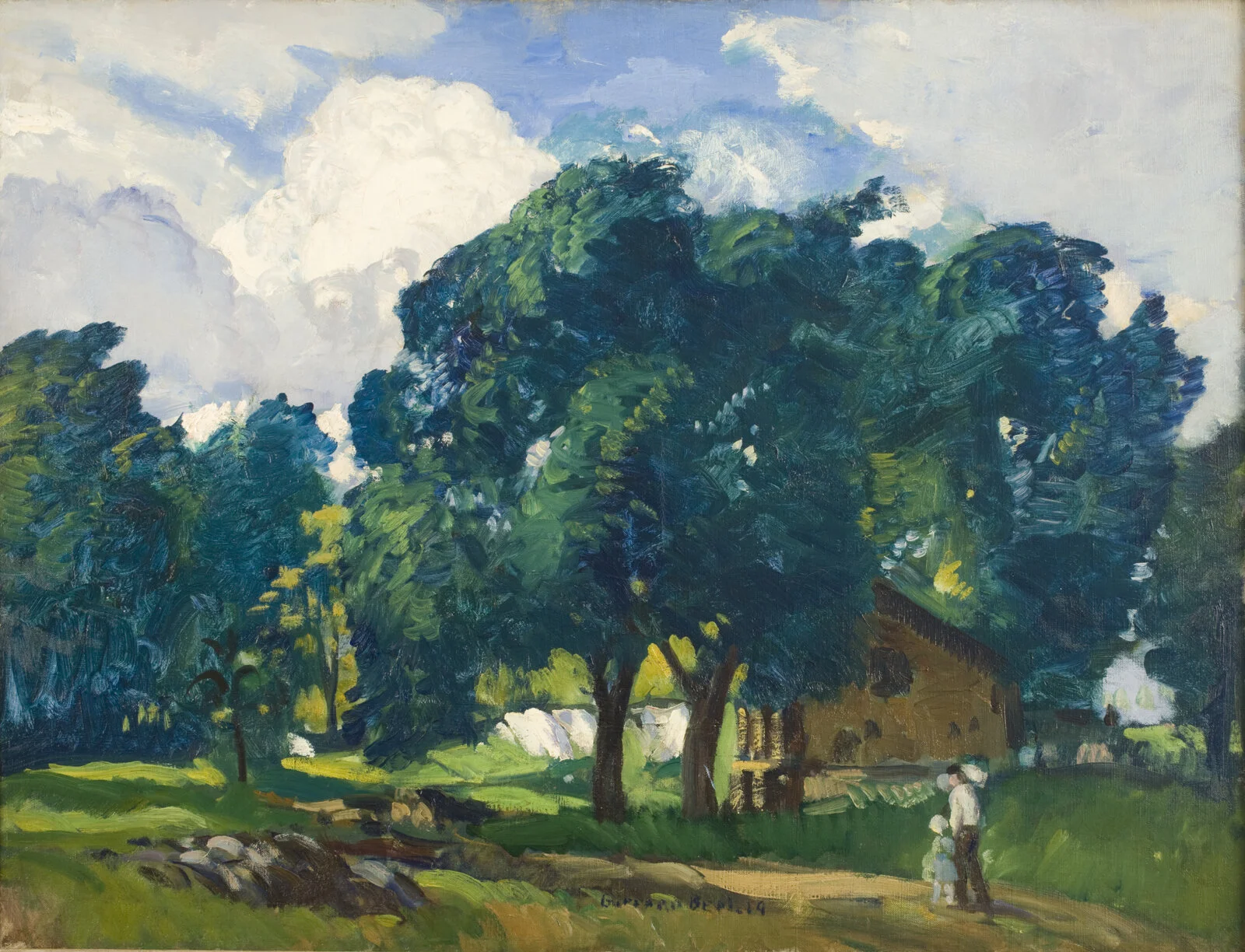 Gifford Beal, Back of Newburgh, 1919
