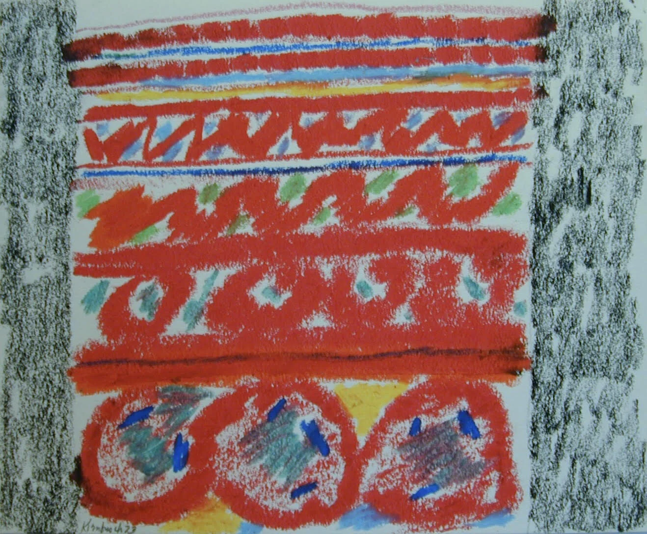 William Kienbusch, Autumn Garden II, 1973