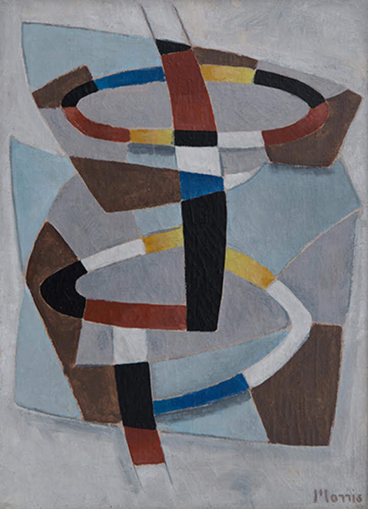 George L.K. Morris, Bevelled Rings, 1950