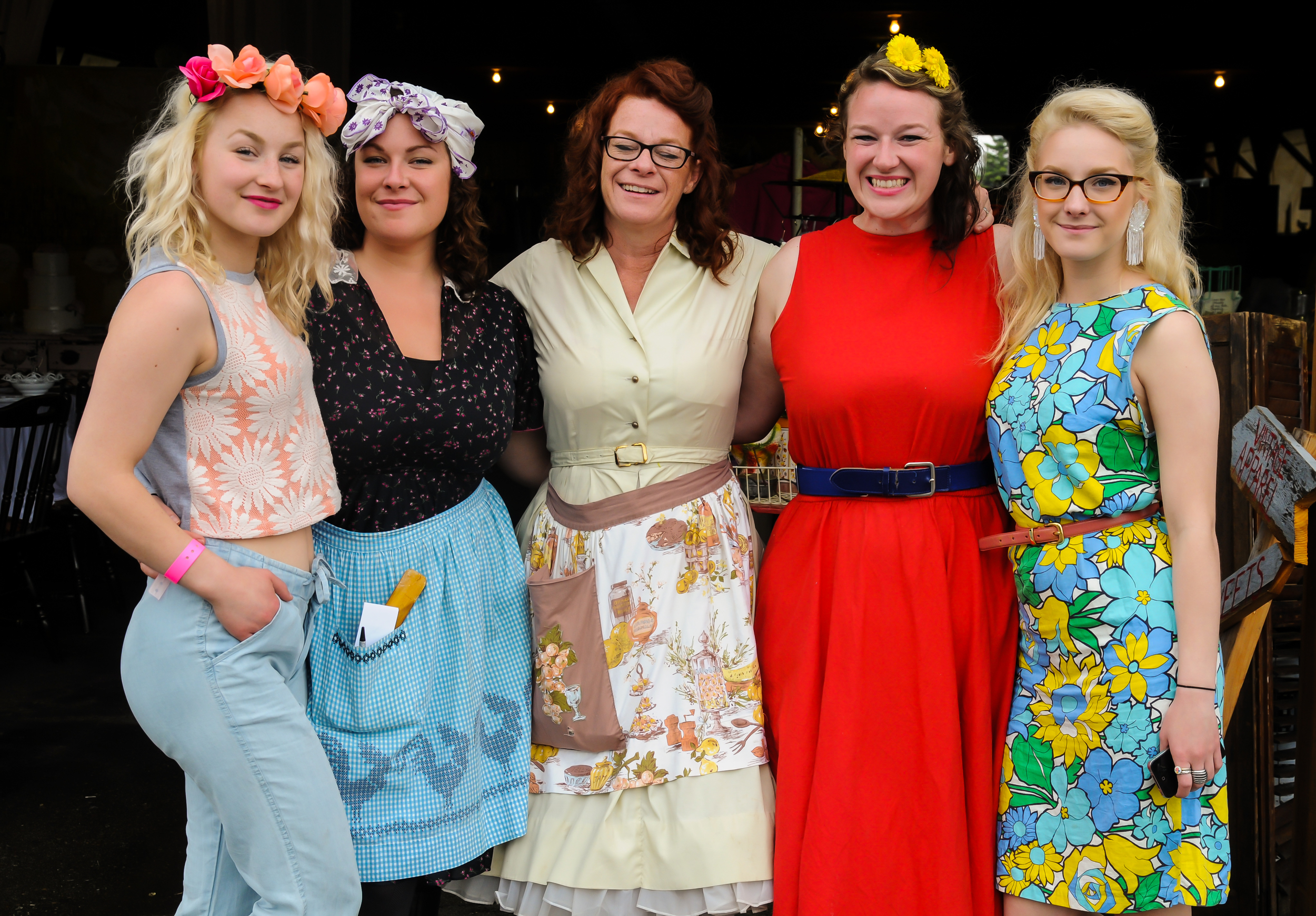 The Thrifter Sisters at our May 2015 Event