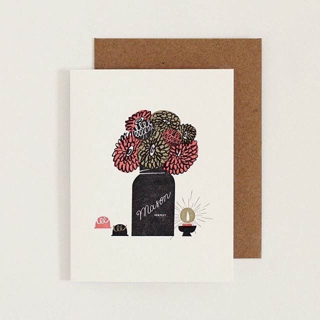 Still time to order your #mothersday card. Make her feel fancy! Link in bio.
