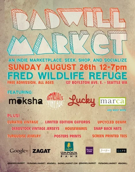 BADWILL MARKET // Event Producer, Branding, Marketing.