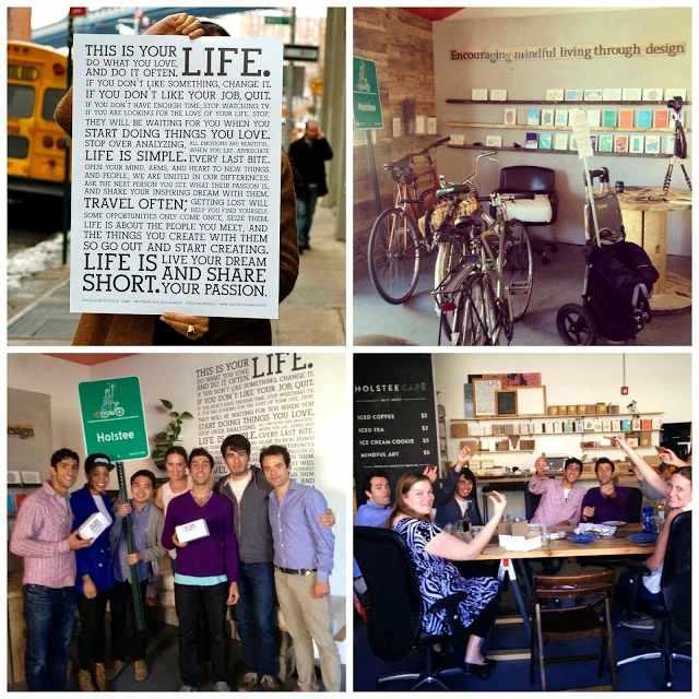 An amazing team on an amazing mission. Check out Holstee here .
