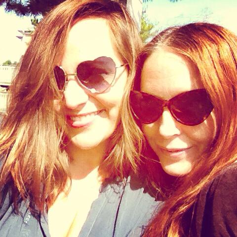More time with my bestie. I think we belong in California :)