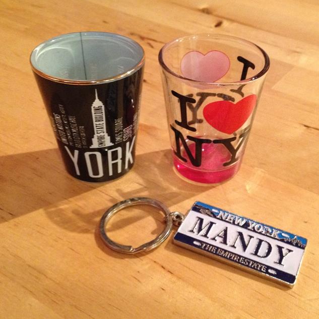 Christen brought me home some treats from NYC!