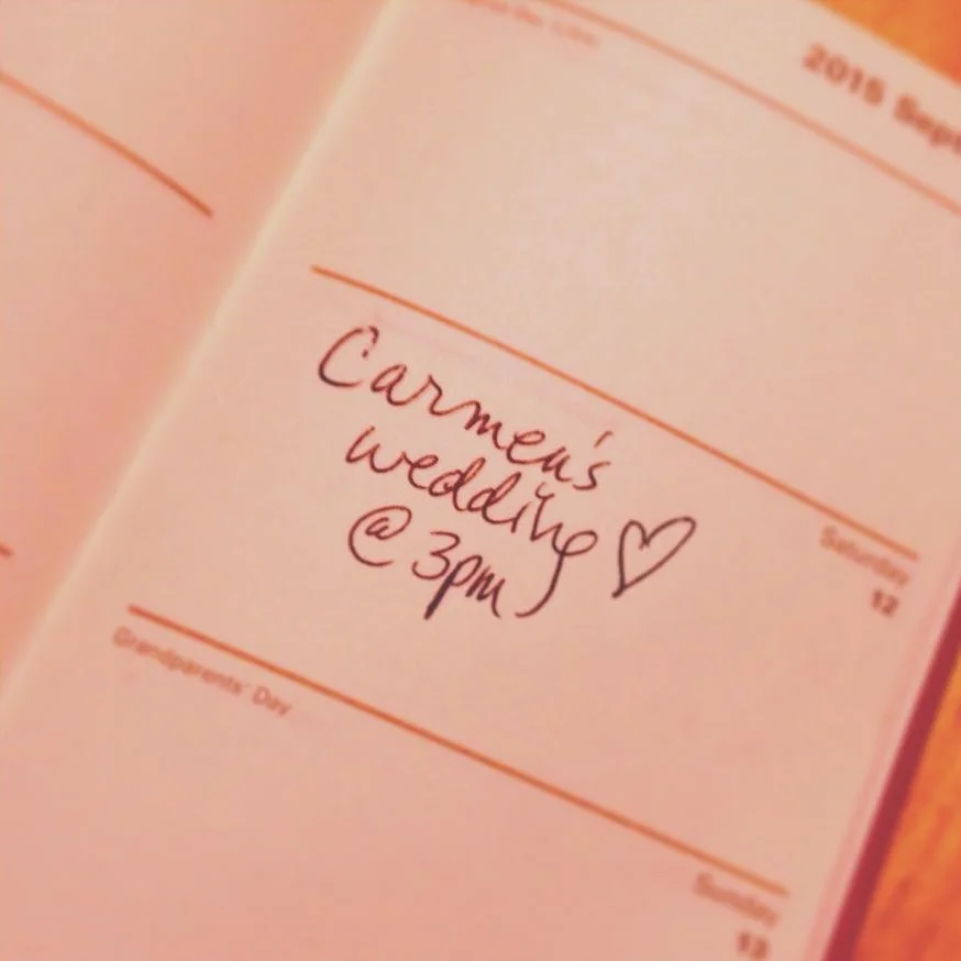 The very first addition to my 2015 planner :)