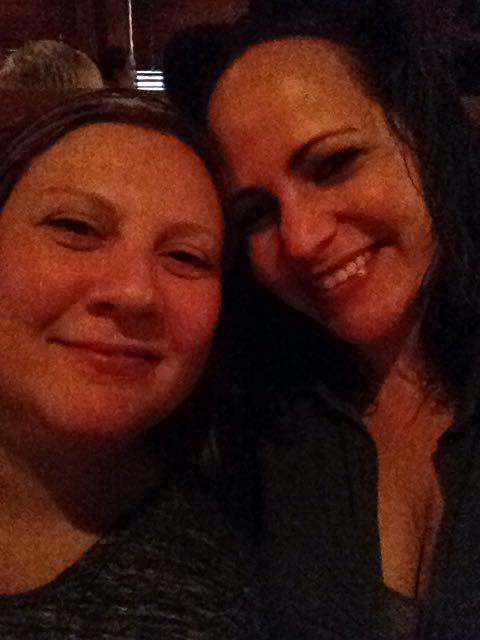 Dinner at The Keg with Melissa to help with my birthday blues .