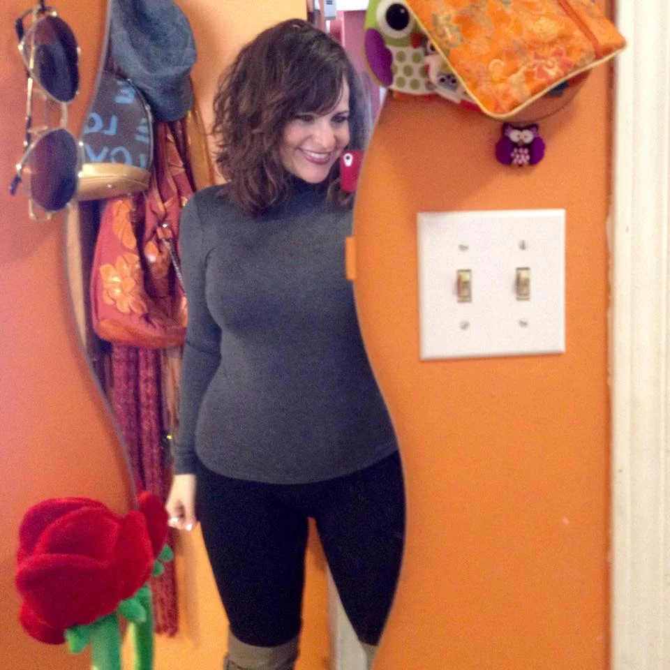 A stolen turtleneck. Sorry, Paige. Thanks, Paige!
