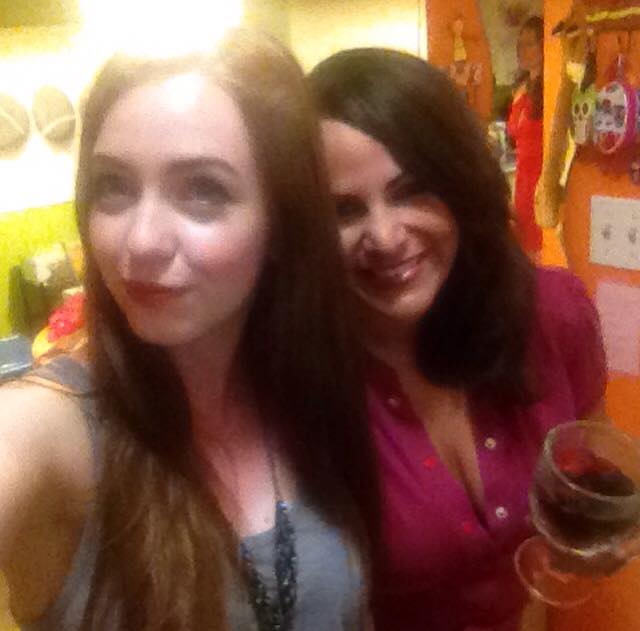 A pre-Mother's Day gift. A night of dancing with my love. With pre-drinks at home, of course.