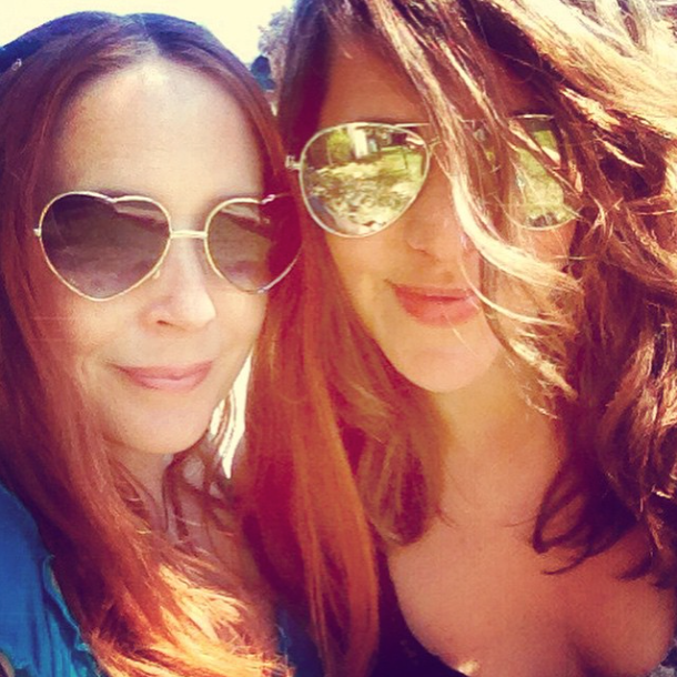 Sunshine, shades and best friends