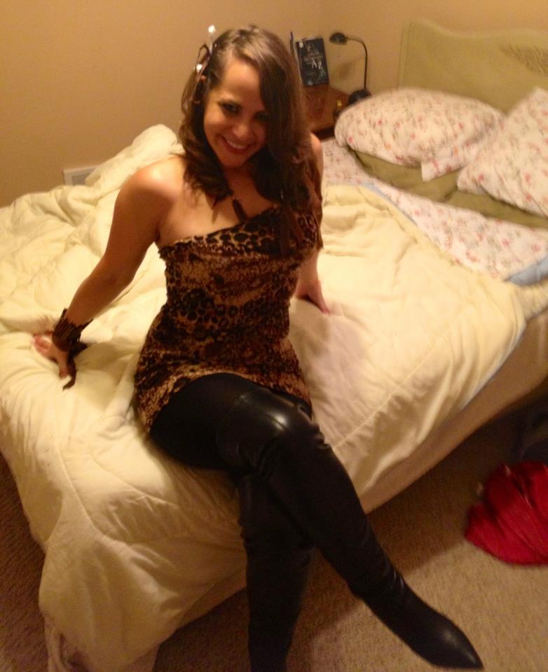 Since I didn't dress up for Halloween this year, a throwback. Costume by my love, Carmen.