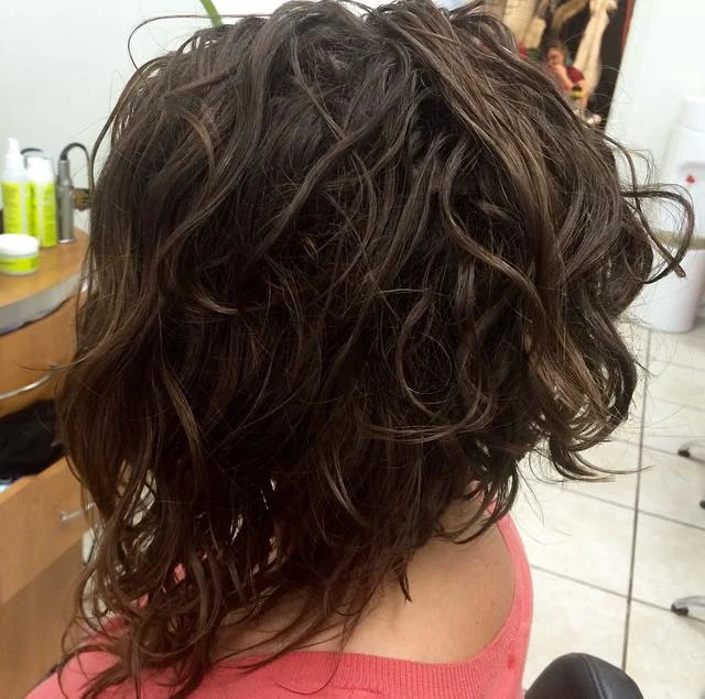 Side view of new cut 