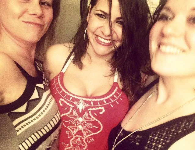 When friends use their boobs to enhance your boobs